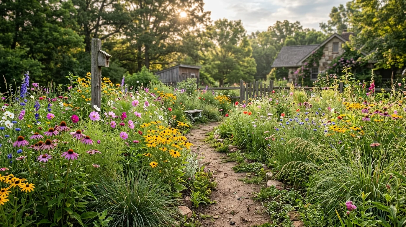 13 Wildflower Garden Ideas for a Natural Vibe